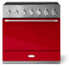 AMC36INPCR Aga 36" Mercury Induction Range - Piccadilly Red