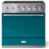 AMC36INSAL Aga 36" Mercury Induction Range - Salcombe Blue