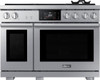 DOP48T960GS Dacor 48" Transitional Series Gas Range with 6 Burners - Silver DOP48T960GS Dacor 48" Transitional Series Gas Range with 6 Burners - Silver