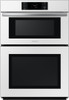 NQ70CB700D12 Samsung 30" BESPOKE 5.1 cu. Ft. Smart Microwave Combination Wall Oven with Air Fry - White Glass