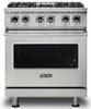 VGR5304BSS Viking 30" Professional 5 Series Freestanding 4 Sealed Burner Gas Range with TruPower Plus - Stainless Steel
