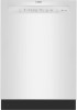 SHE43DM2N Bosch 300 Series 24" Front Control Dishwasher with Recessed Handle and 3rd Rack - 48 dBA - White