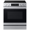 Samsung NSE80H63SRAA 30" Bespoke Smart Slide-In Electric Range 6.3 cu. ft. with Air Fry - Fingerprint Resistant Stainless Steel