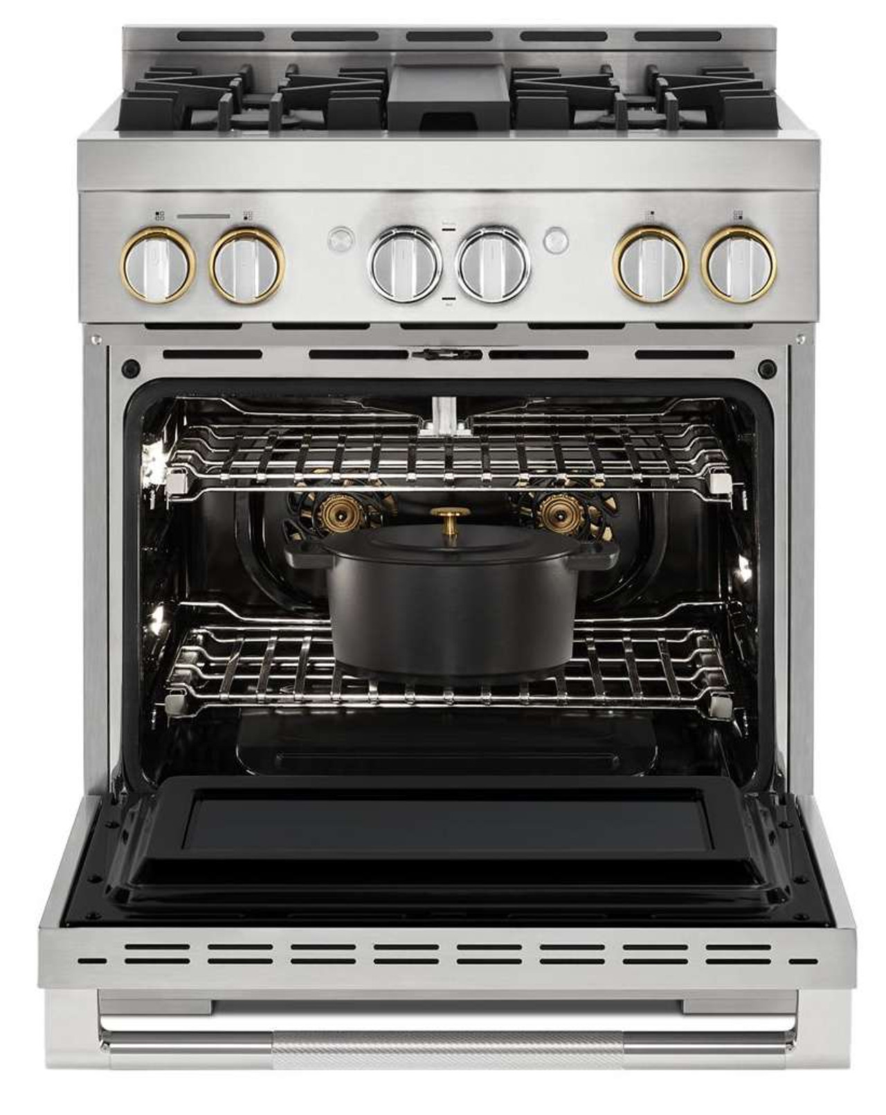 JGRP430HL JennAir RISE 30" Gas Professional Range Stainless Steel