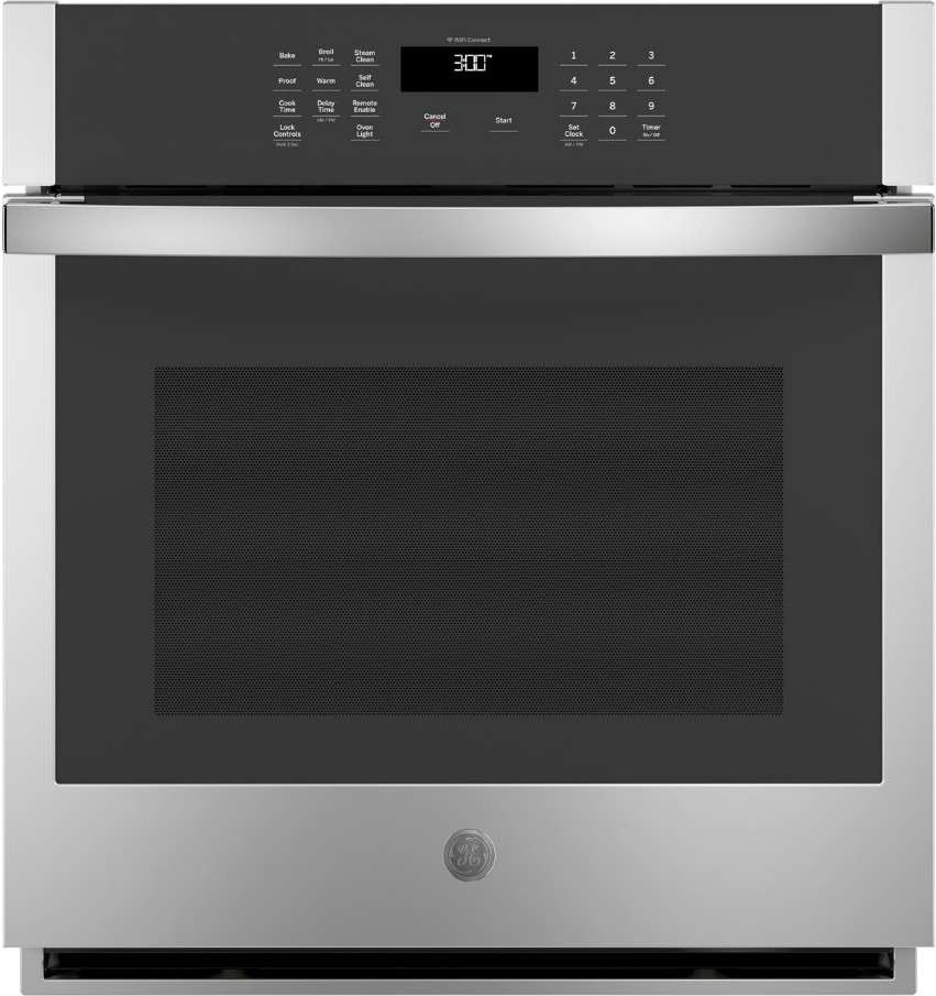 JKS3000SNSS GE 27" Electric BuiltIn Single Wall Oven with Never Scrub