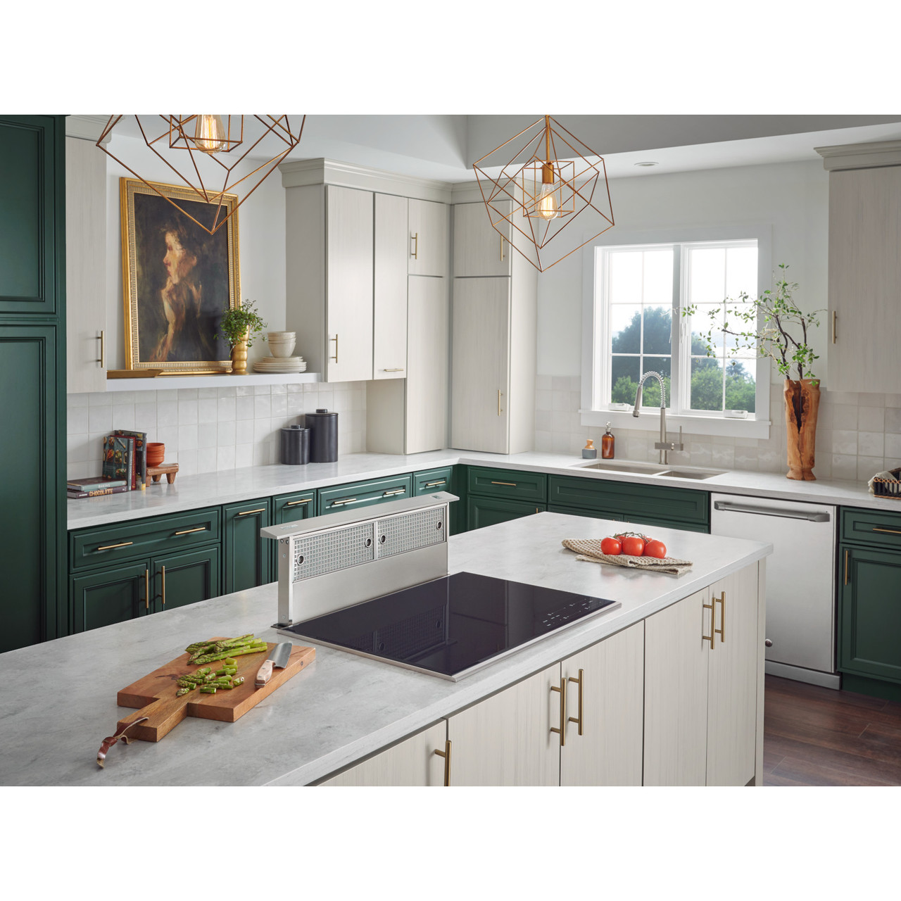 RMDD3004 Broan 30" Downdraft Hood with 500 CFM Internal Blower and