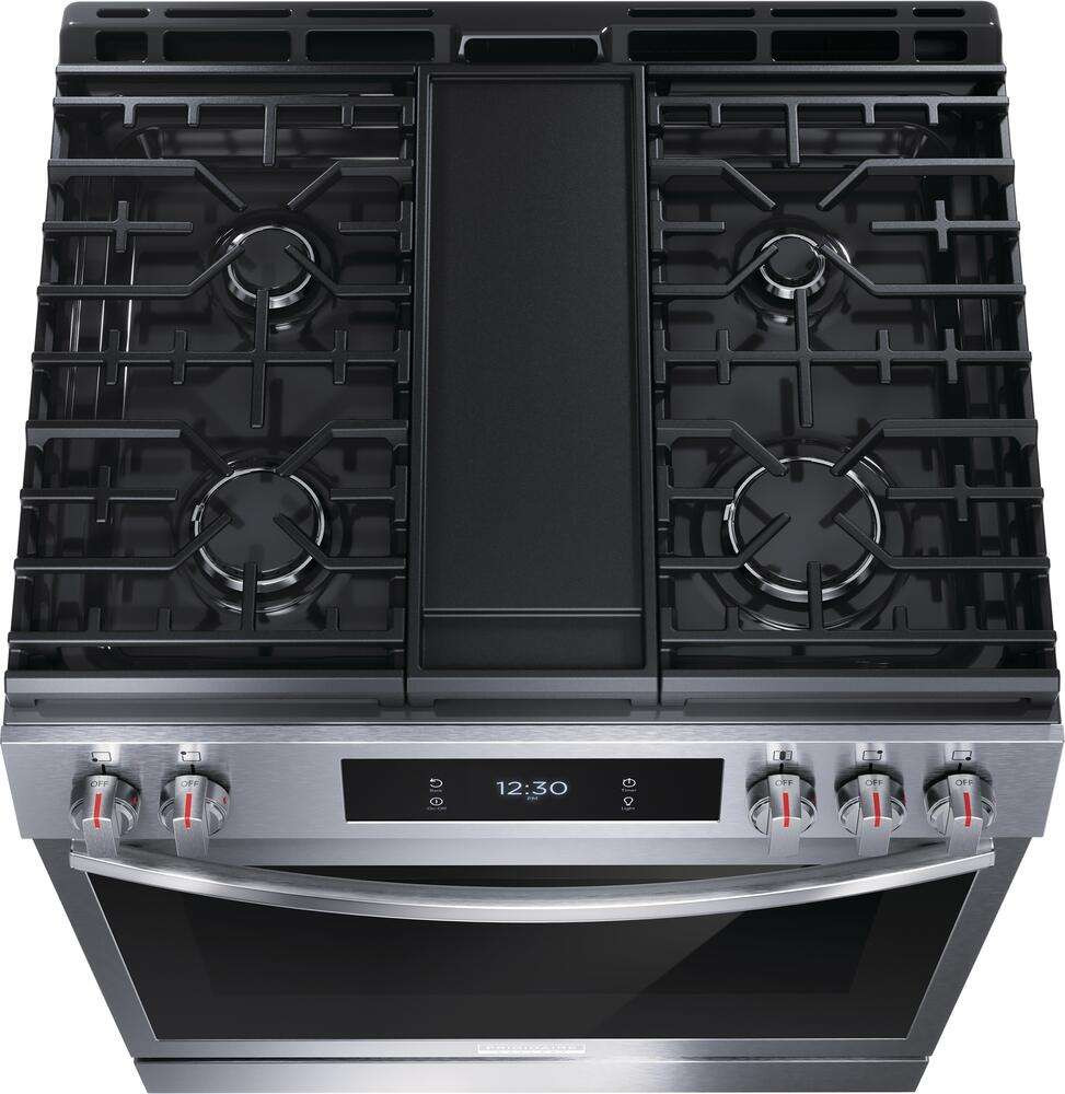 GCFG3060BF Frigidaire Gallery 30 Slide In Gas Range With 5 Burners gcfg3060bf-frigidaire-gallery-30-slide-in-gas-range-with-5-burners