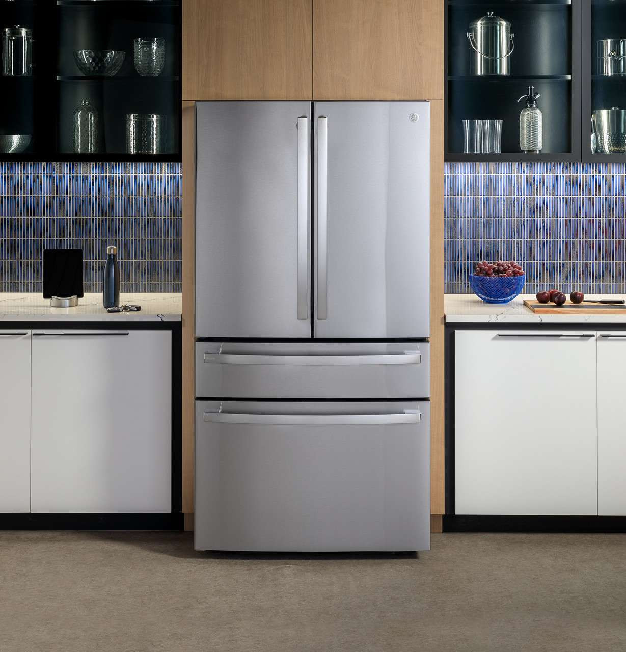GE Profile PJE23BYWFS 36" Smart Counter-Depth 4-Door French-Door