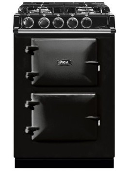 ATC2DFBLK AGA Classic 24" City Dual Fuel Range - Black