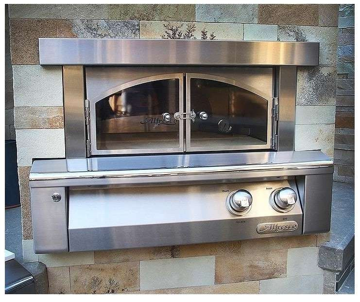 Alfresco Built-In Pizza Oven