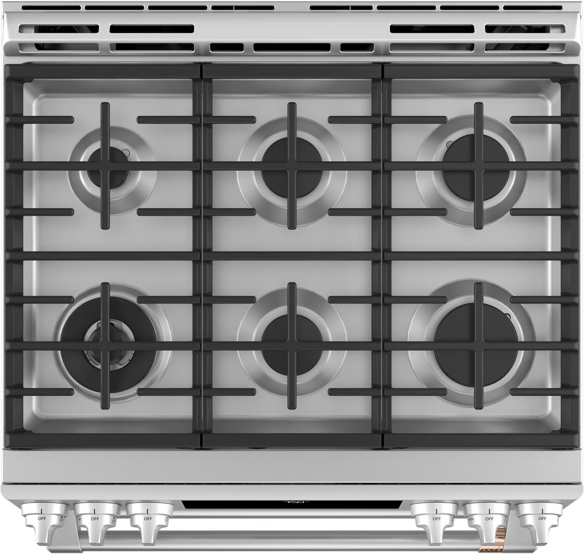 GE Cafe CGS750P2MS1 Slide-In Gas Range - Thumbnail 3