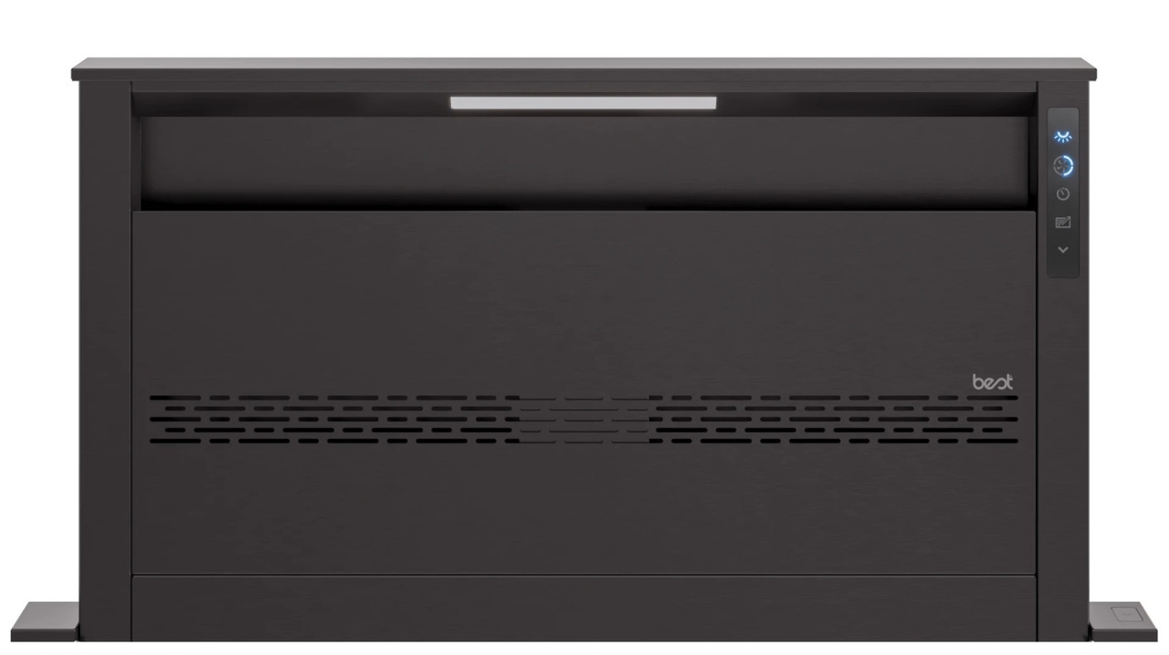 D49M30BLS Best 30" Downdraft Hood with LED Lighting Requires Blower- Black Stainless Steel