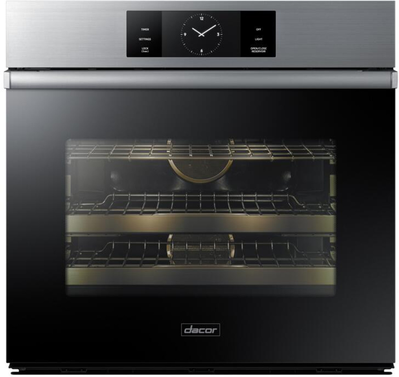 Electrolux Dual Built in Electric Oven 30 wide, Black and Silver