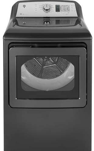 GTD65GBPLDG GE 7.4 cu. ft. Capacity Aluminized Alloy Drum Gas