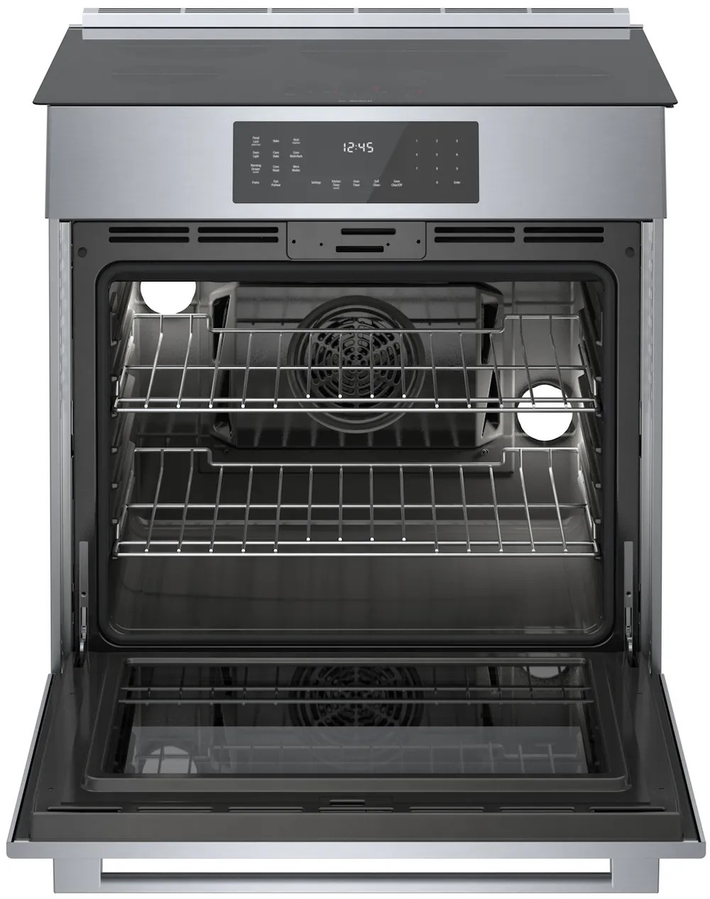 Bosch 800 Series 30" Stainless Steel Slide-in Induction Range - Thumbnail 4