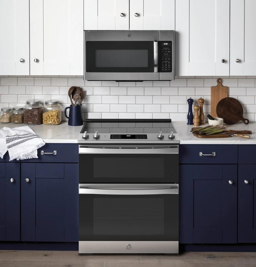 GE JSS86SPSS Electric Slide-In Convection Range - Thumbnail 2