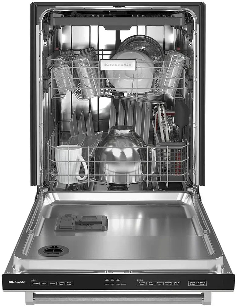 KitchenAid 24" Stainless Steel with Printshield Built In Dishwasher