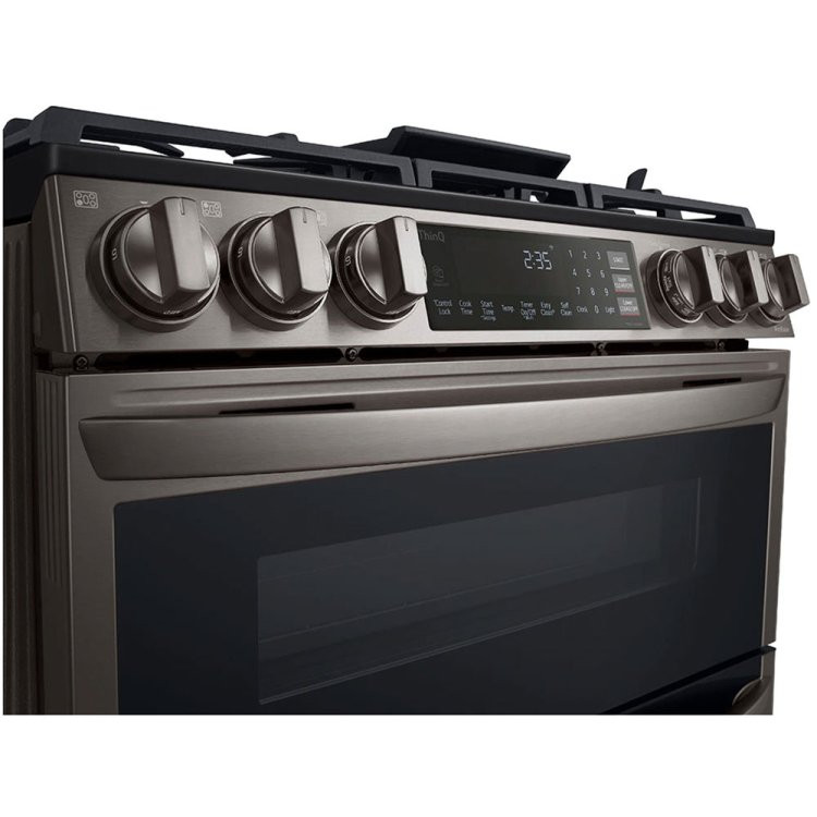 LG LTGL6937D Gas Double Oven Slide-in Range - Thumbnail 3