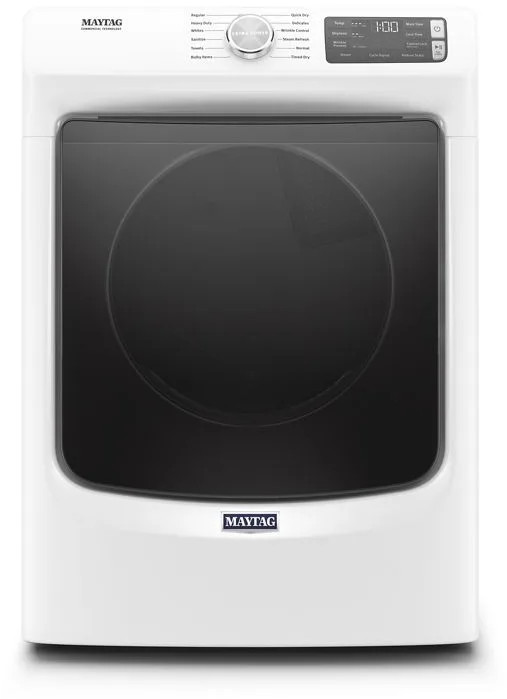 Maytag 7.3 Cu. Ft. White Electric Dryer - Thumbnail 4