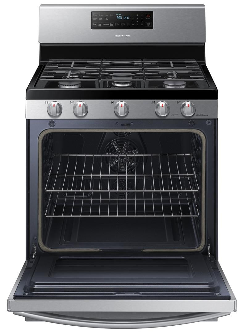 NX58H5600SS Samsung Gas Range with Convection - Stainless Steel