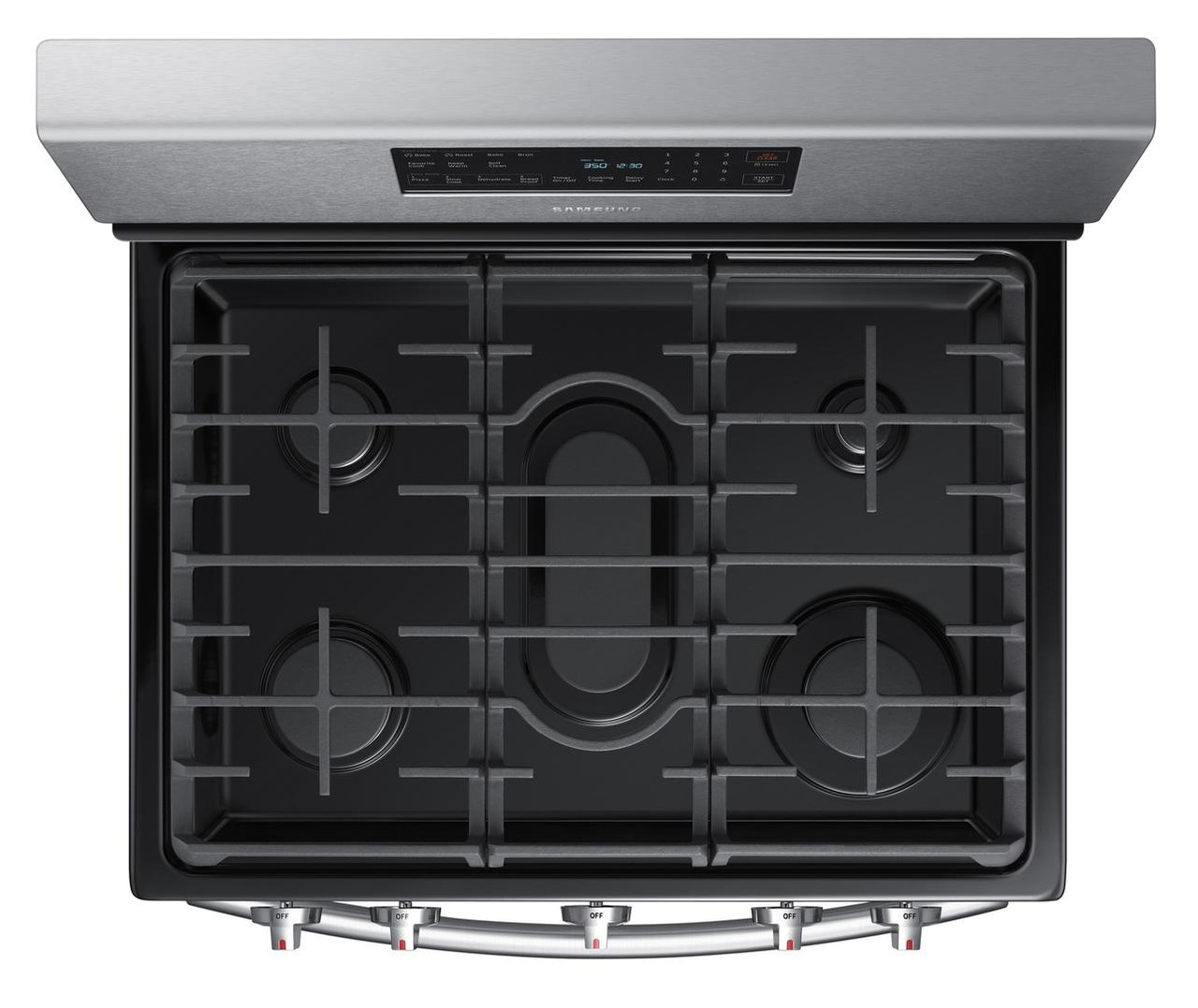 NX58H5600SS Samsung Gas Range with Convection - Stainless Steel