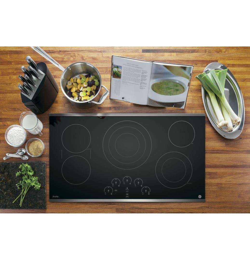 PP9036SJSS GE Profile Series 36" BuiltIn Touch Control Cooktop with