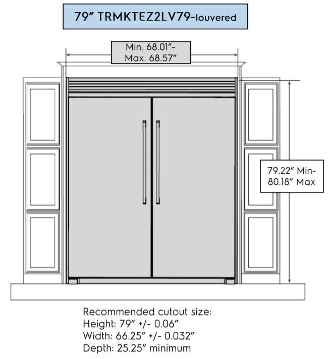 TRMKTEZ2LV79 Frigidaire Professional 79