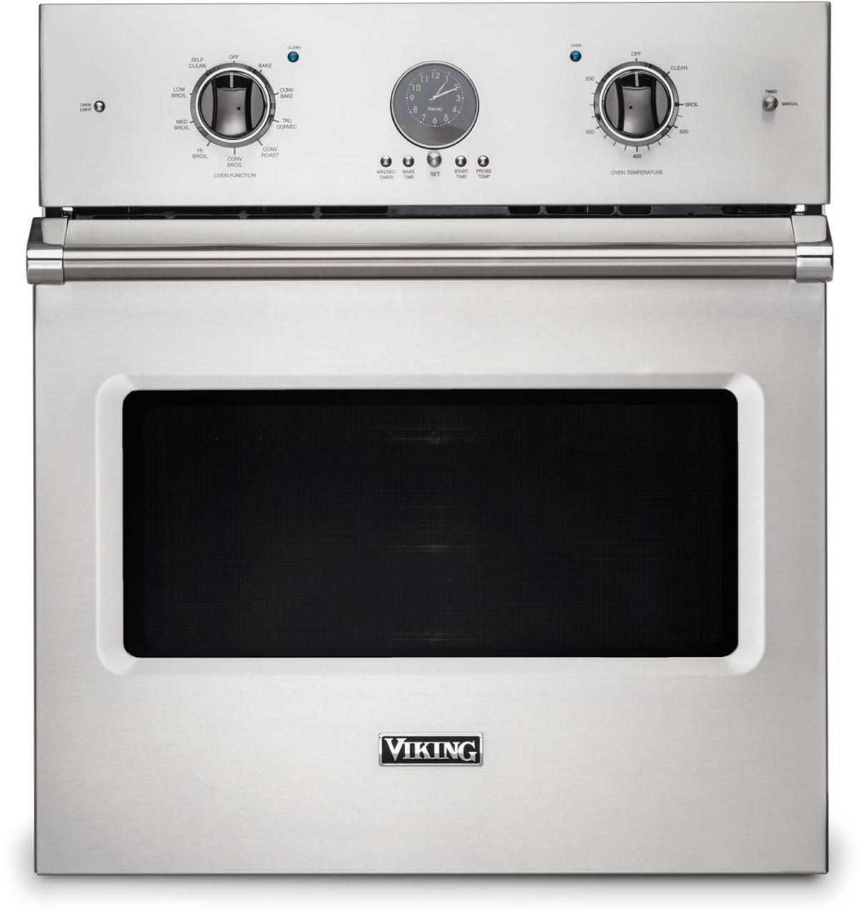 VSOE527SS Viking 27 Professional 5 Series Built-In Electric Single Premier  Oven with Exclusive Black Chrome