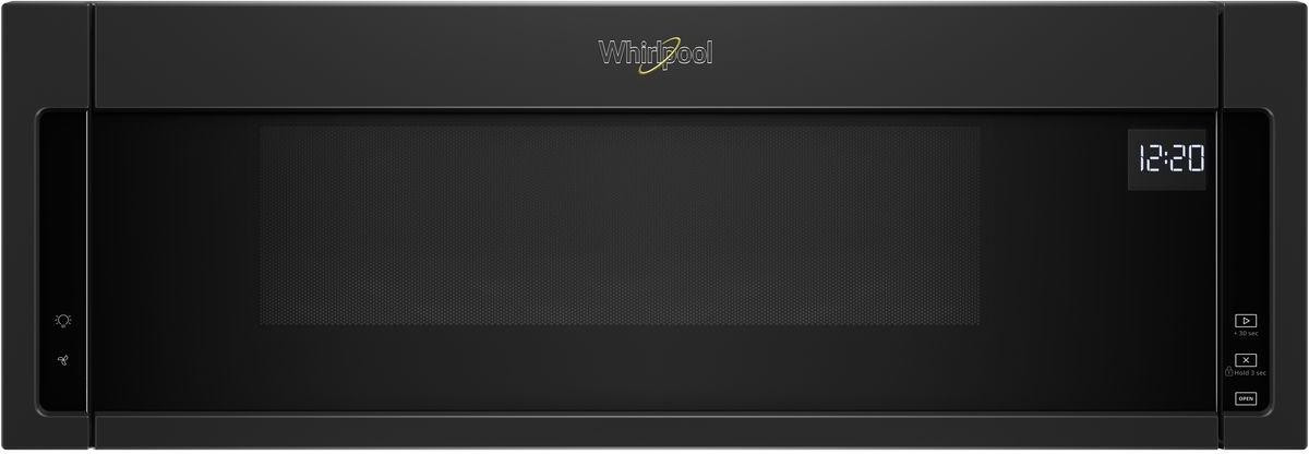 WML55011HB Whirlpool  30" 1.1 cu. ft. Over-the-Range Microwave with Tap-to-Open Door 400 CFM - Black