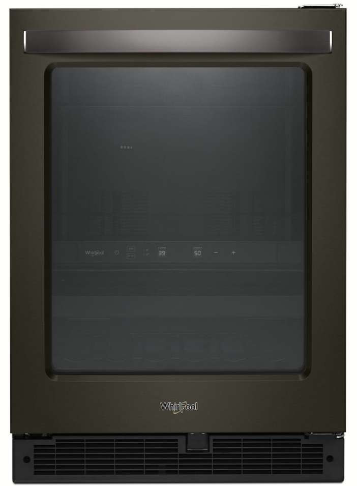 WUB50X24HV Whirlpool 24" Beverage Center - Fingerprint Resistant Black Stainless Steel