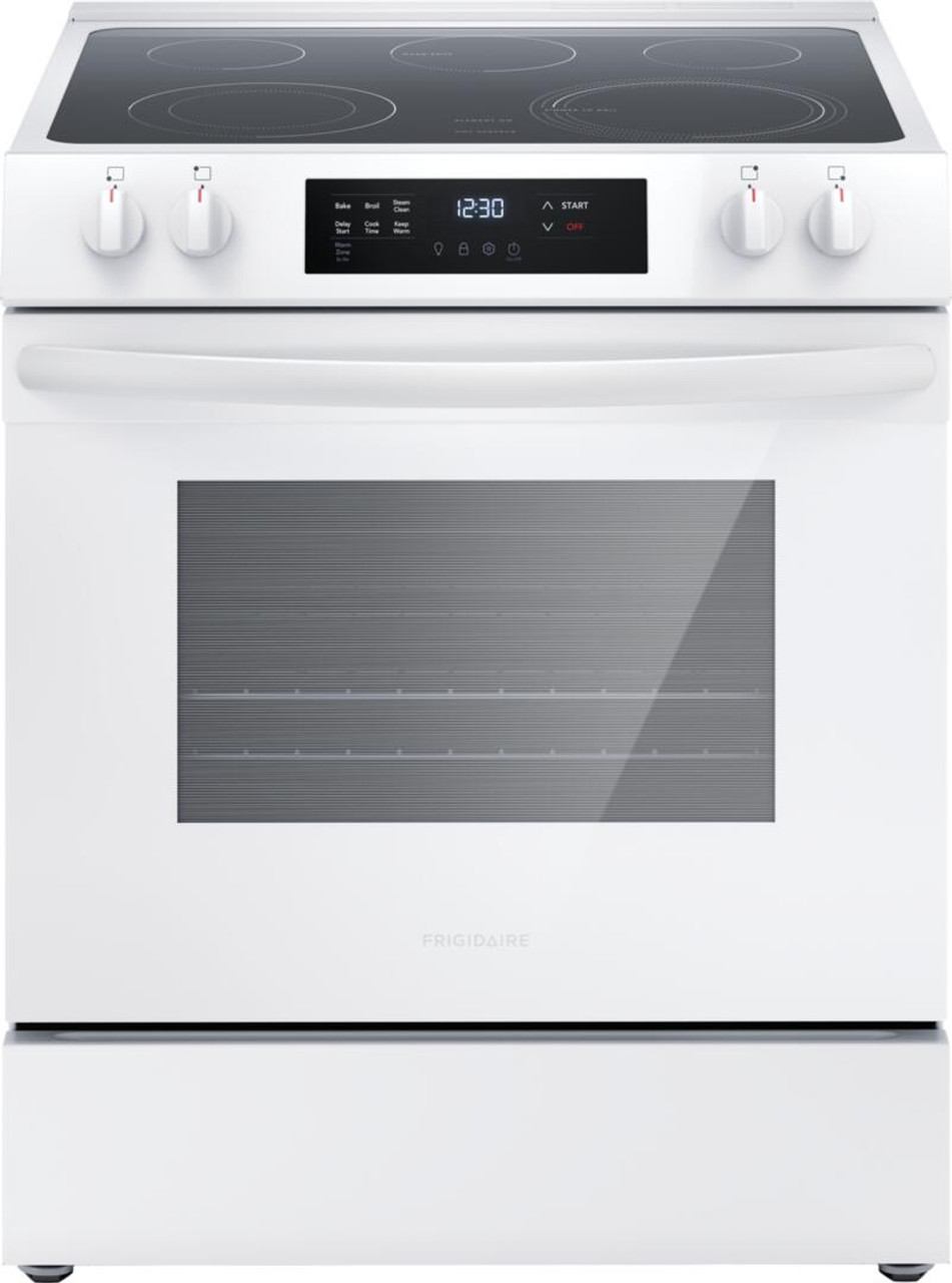 Frigidaire white sale electric stove