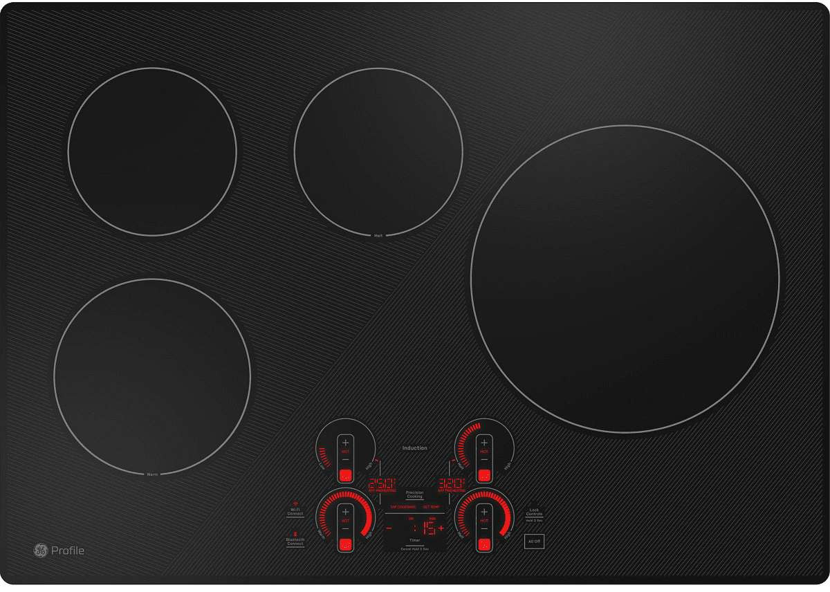 GE Profile PHP7030DTBB 30" Induction Cooktop - Thumbnail 3