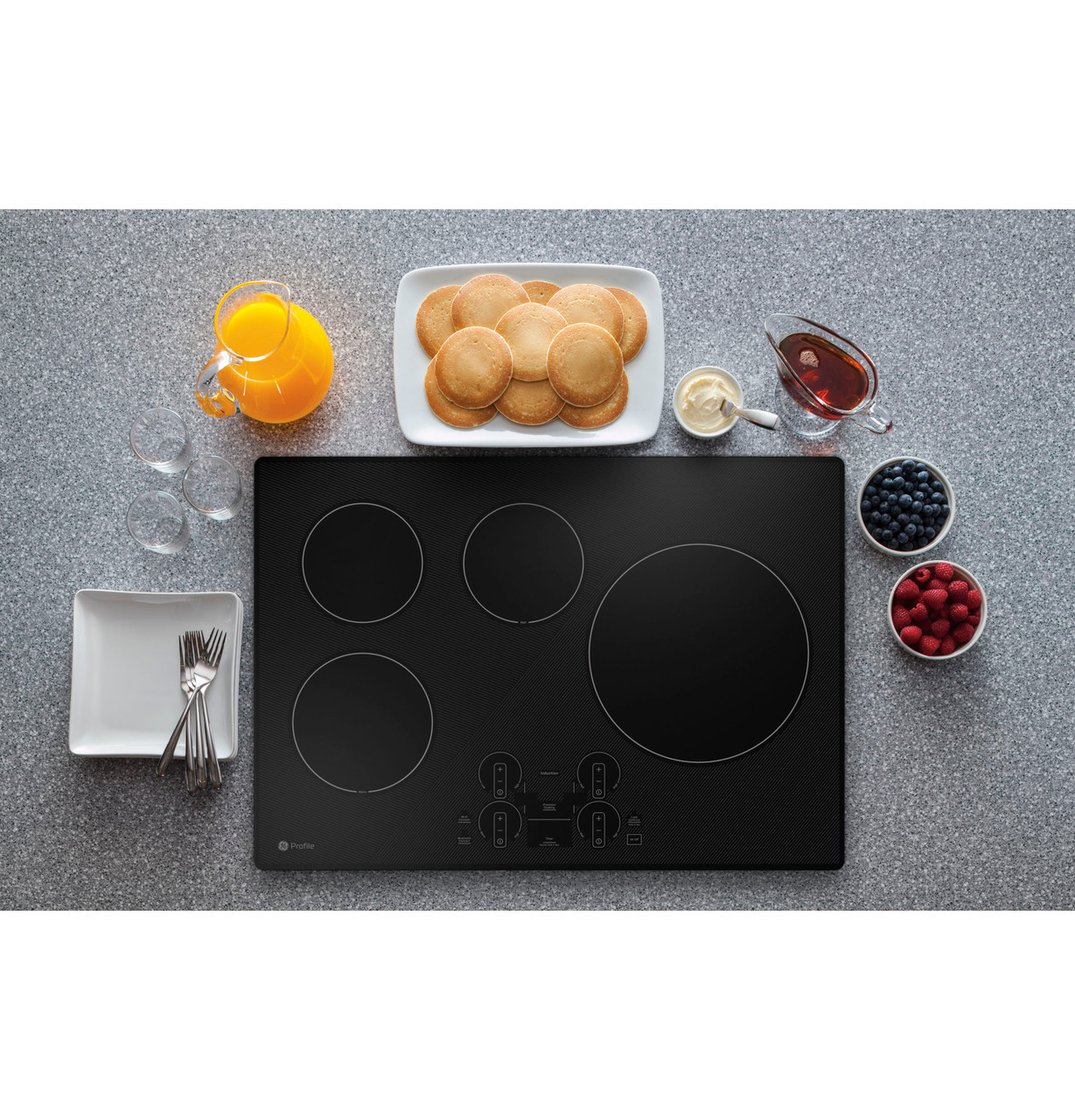 GE Profile PHP7030DTBB 30" Induction Cooktop - Thumbnail 2