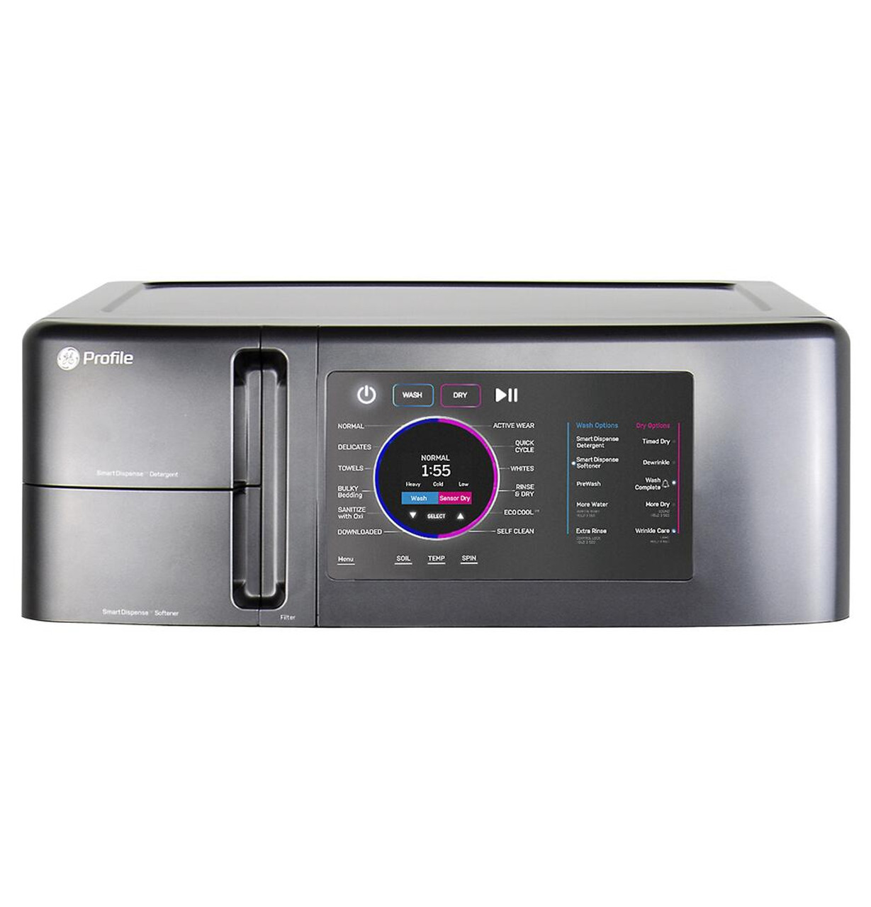 PFQ97HSPVDS GE Profile Series 4.8 cu. Ft. Capacity 2-In-1