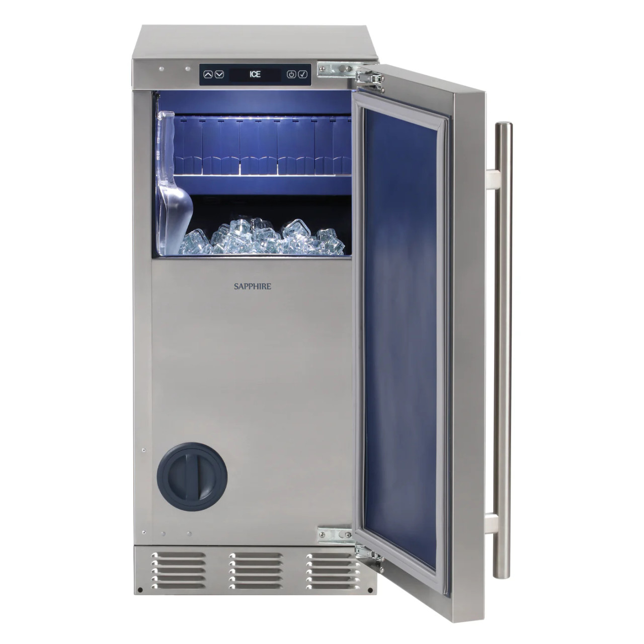 Sapphire Outdoor Built-In Ice Machine