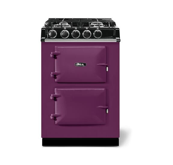 AGA ATC2DFAUB Classic 24" City Dual Fuel Range - Aubergine