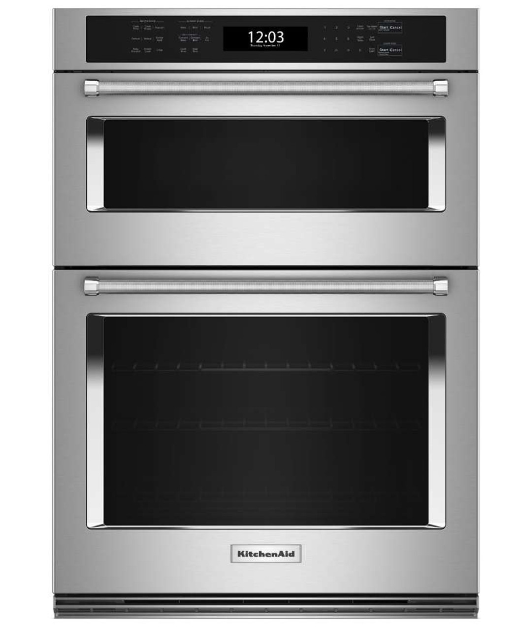 KOEC527PSS KitchenAid 27" Combination Microwave Wall Oven with Air Fry Mode - Stainless Steel