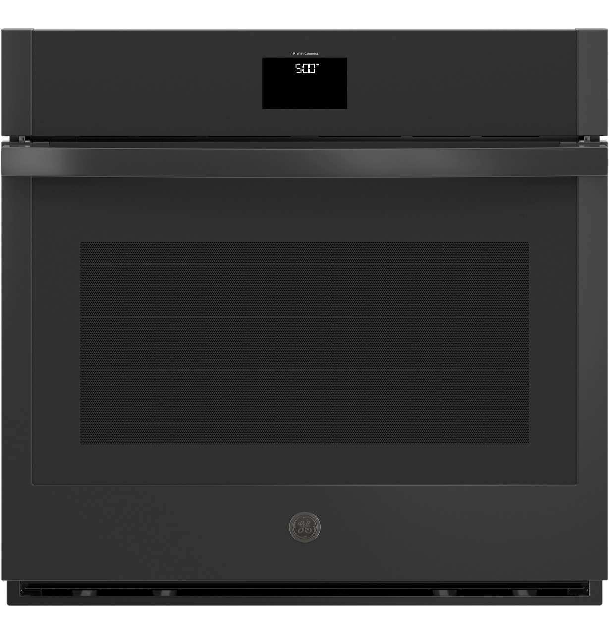 JTS5000DVBB GE 30" Smart Convection Single Wall Oven with No Preheat Air Fry - Black