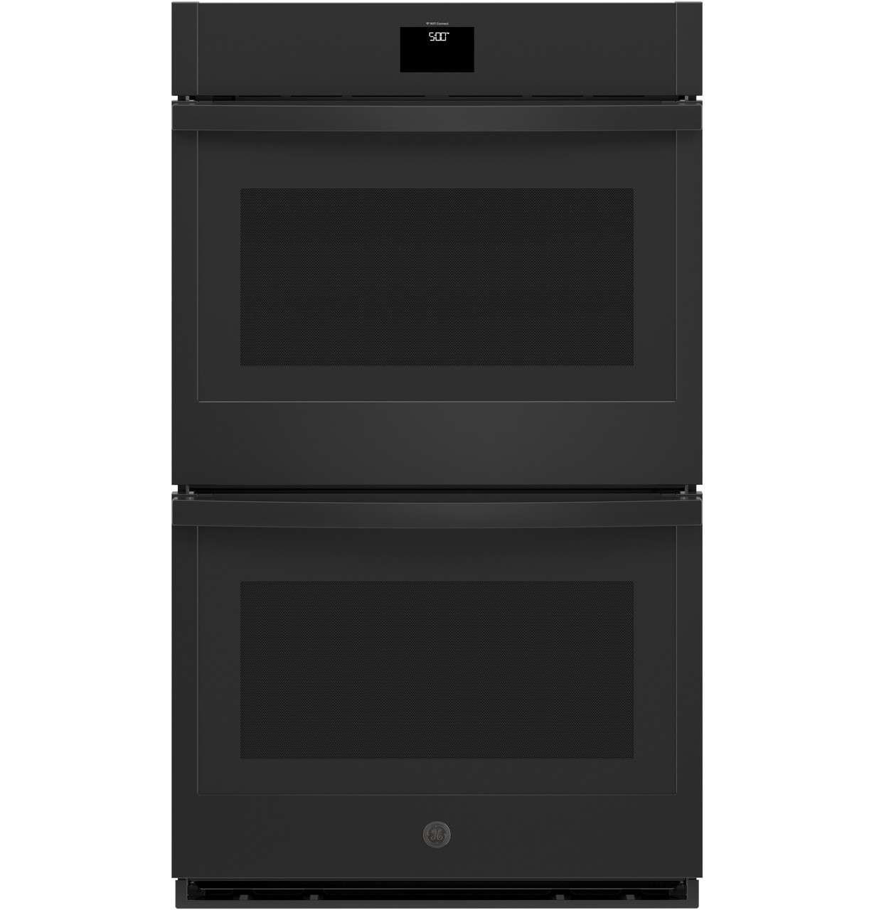JTD5000DVBB GE 30" Smart Convection Double Wall Oven with No Preheat Air Fry - Black