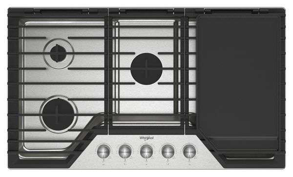 Wcgk7536ps 36 Inch Gas Stove With Griddle JGP5036DLBB GE