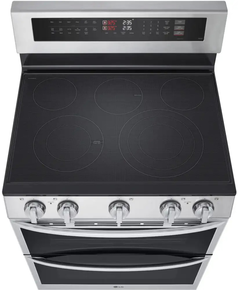 LG Electric Double Oven Freestanding Range - Thumbnail 2