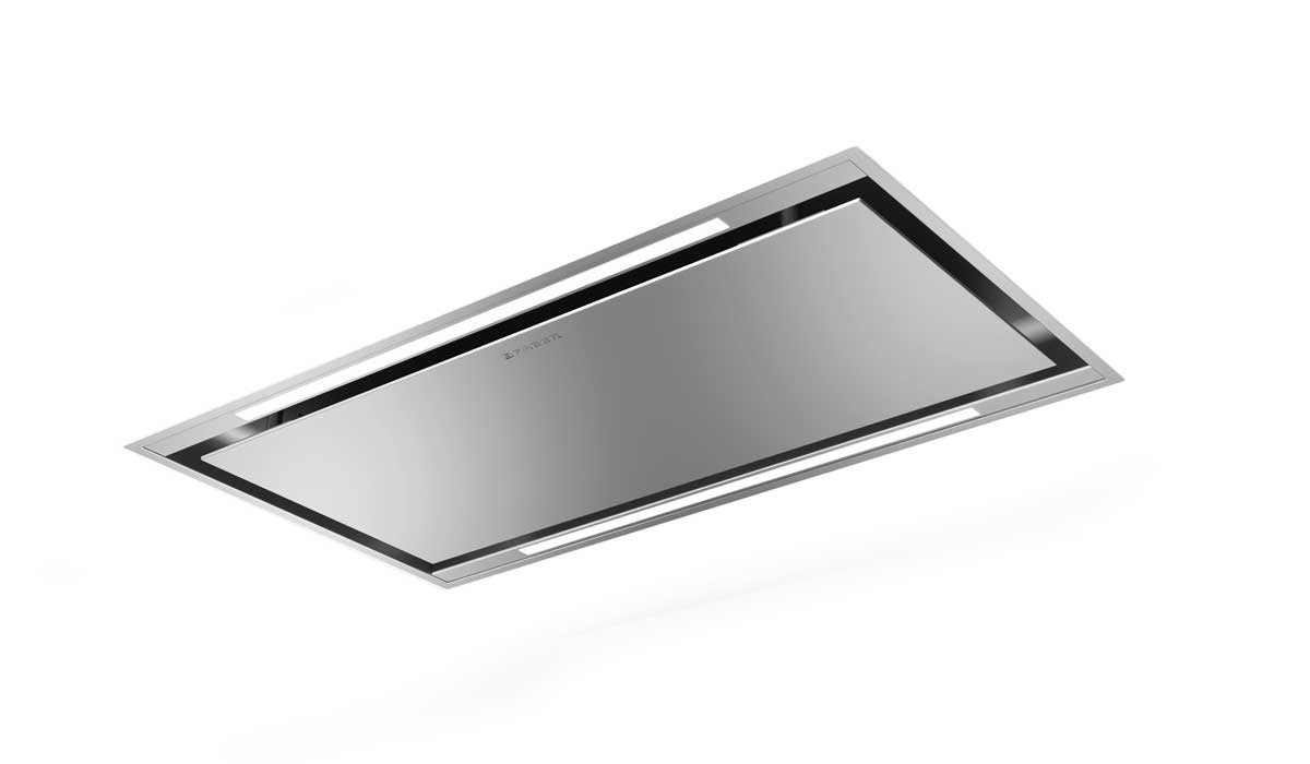 STRTIS48SSV Faber 48" Stratus Isola Ceiling Hood - 600 CFM Blower - Stainless Steel