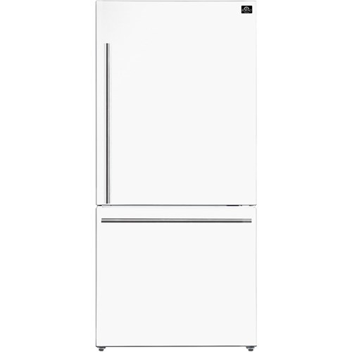 Forno FFFFD178531WHT Espresso Milano 31" Bottom Mount Refrigerator 17.2 cu. ft. - Right Hinge - White