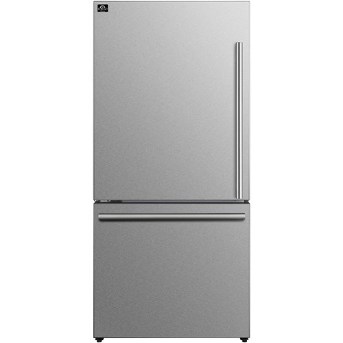 FFFFD178631S Forno Espresso Milano 31" Bottom Mount Refrigerator 17.2 cu. ft. - Left Hinge - Stainless Steel