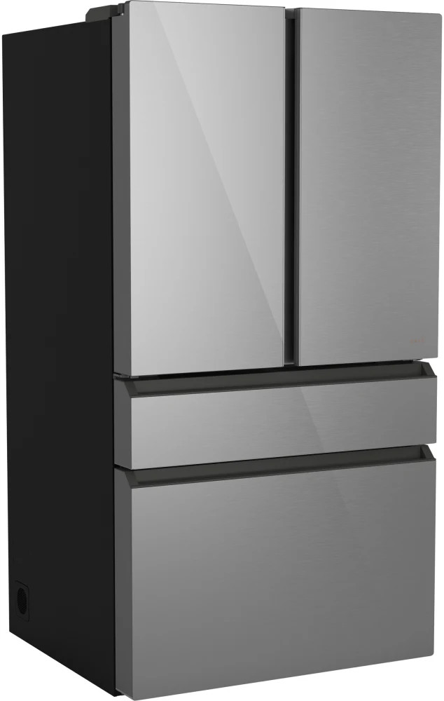 CJE23DM5WS5 Cafe 36" Counter Depth 4-Door French Door Refrigerator with Dual-Dispense Autofill Pitcher 23.2 cu. ft. - Platinum Glass