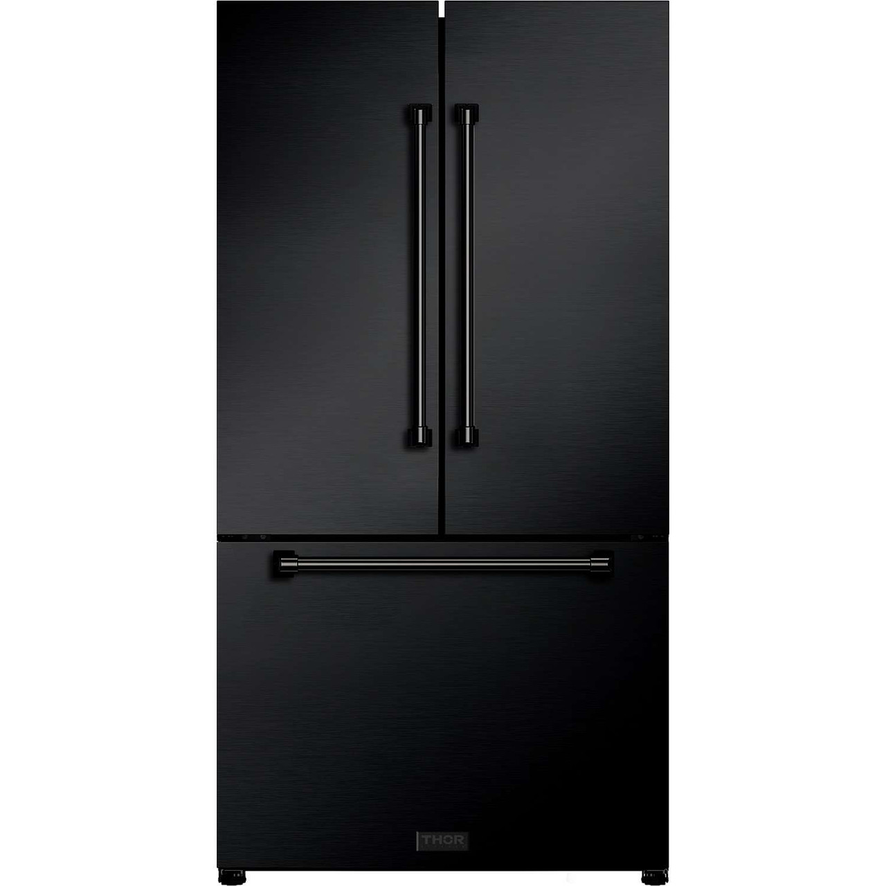 RF3621CTD00 Thor Gordon Ramsay 36" French Door Counter Depth Refrigerator with Ice Maker 20.3 cu. ft. - Matte Black