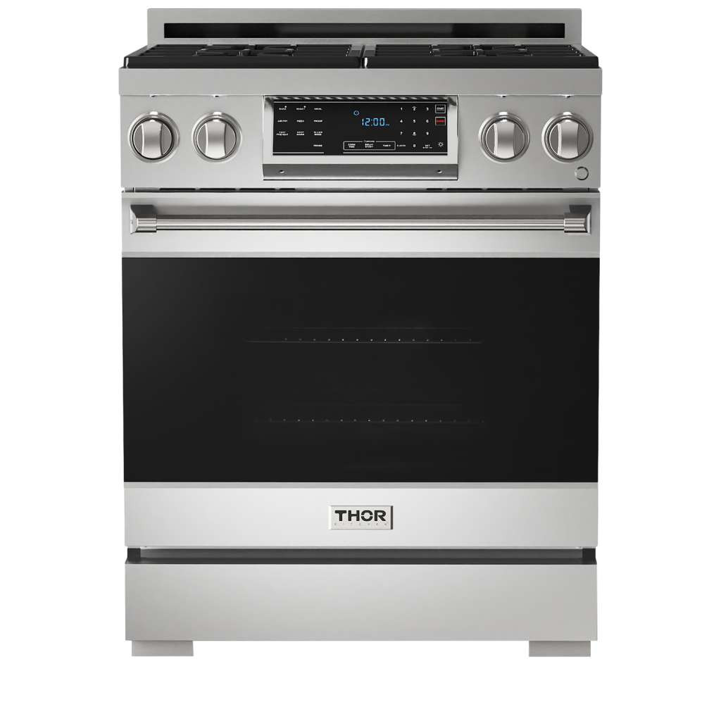RSG30 Thor Gordon Ramsay 30" Gas Range with Tilt Panel Touch Control - Natural Gas - Stainless Steel