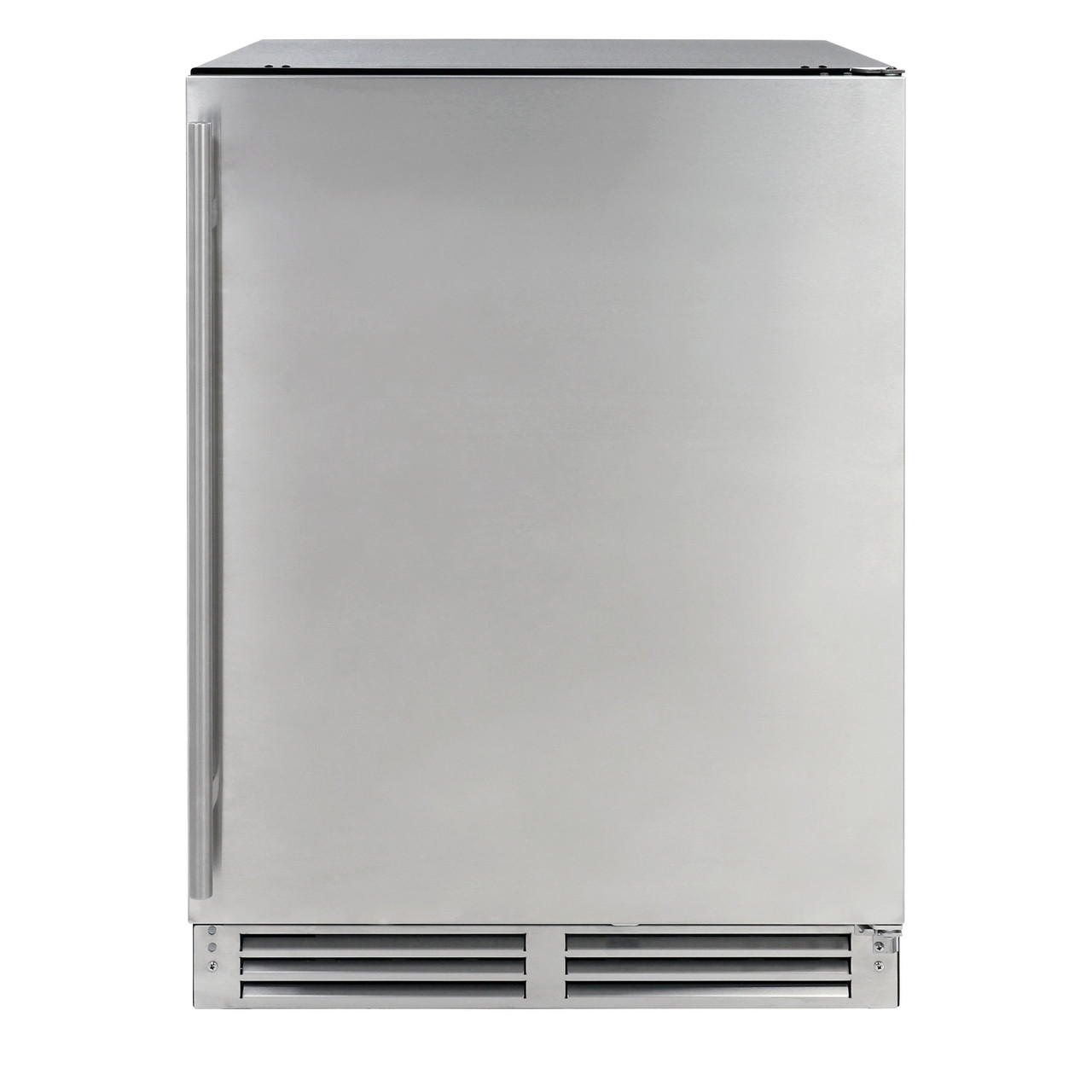 SR243SS Sapphire 24" Undercounter Refrigerator with 219 Can Capacity and LED Display - Stainless Steel