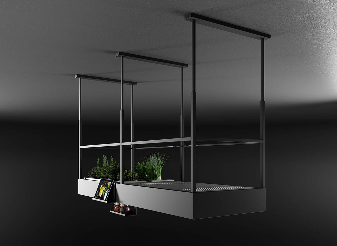 Falmec FCSPA70I4SS Spazio 70" Island Hood - 400 CFM - Stainless Steel