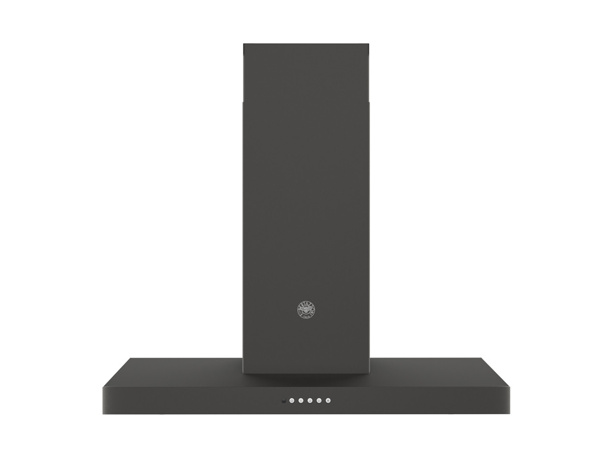 Bertazzoni KT36CAT 36" Professional Series T-Shaped Wall Mount Hood - 600 CFM - Carbonio